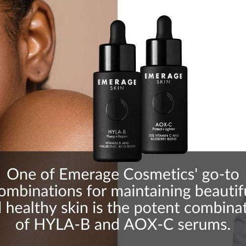 Maintaining Radiant Skin with HYLA-B and AOX-C - Emerage Cosmetics