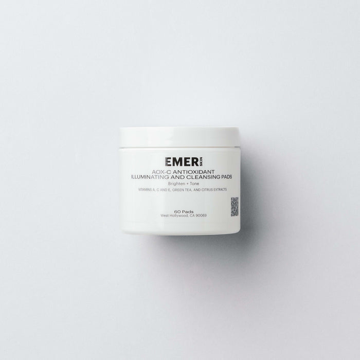 EMER SKIN AOX-C Antioxidant Illuminating and Cleansing Pads - Emerage Cosmetics