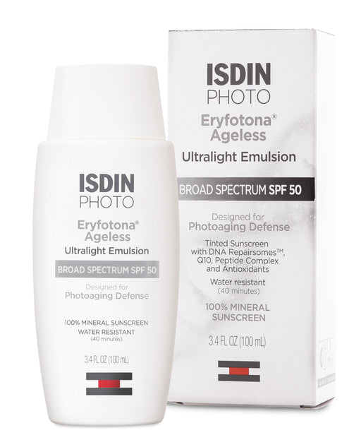 ISDIN Eryfotona Ageless Ultralight Emulsion SPF 50 (tinted) | Emerage Cosmetics | SkinCare