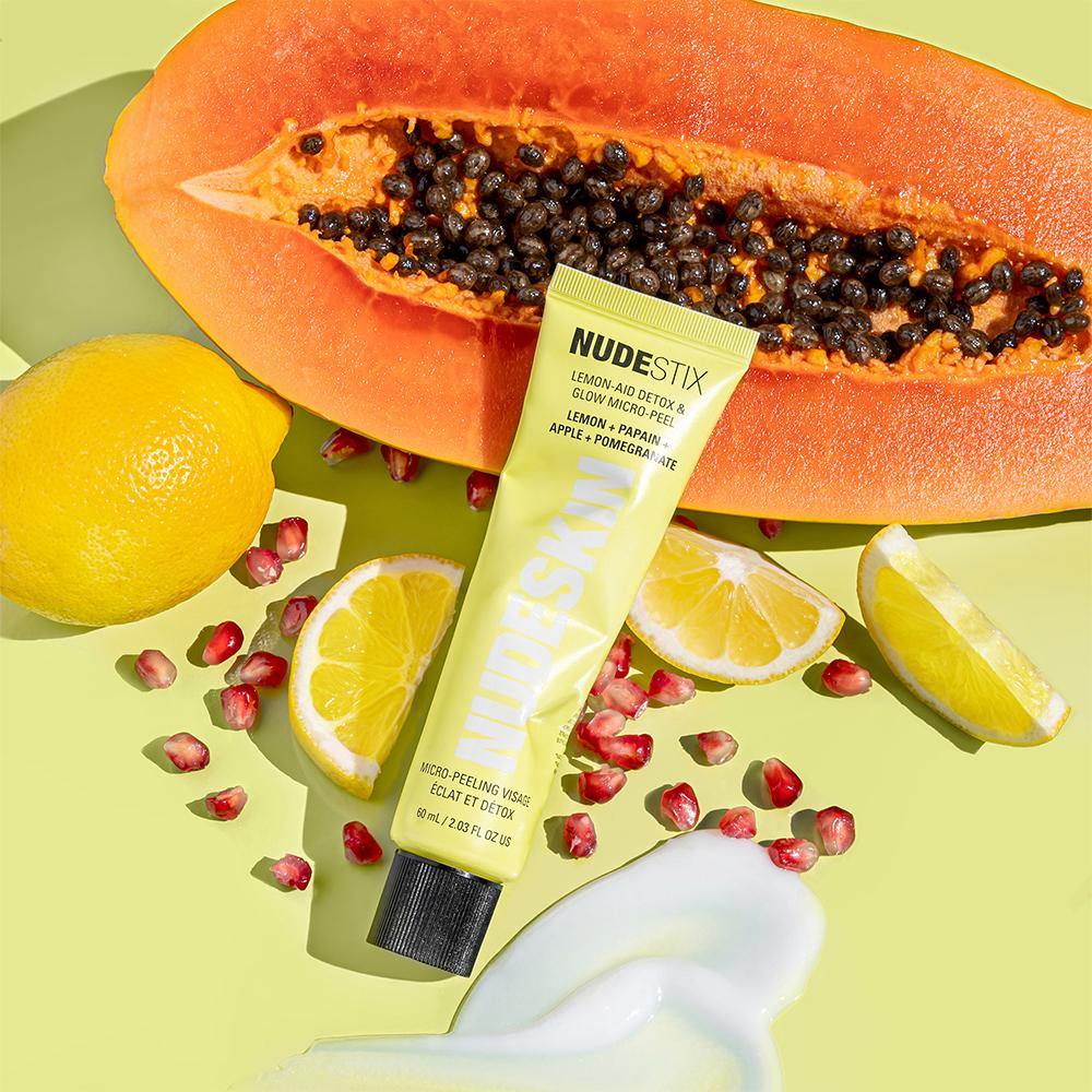 NUDESKIN Lemon-Aid Detox & Glow Micro-Peel | Emerage Cosmetics | SkinCare